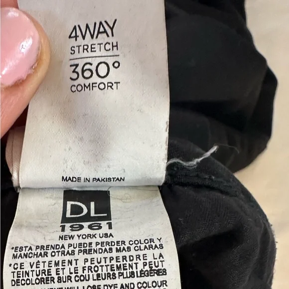 DL1961 Black Florence Sz 31 Jeans - Picture 6 of 8